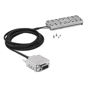 PDX3/M - ORIC 50 mm Linear Stage with Piezoelectric Inertia Drive and Optical Encoder, Metric