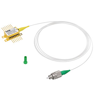 SLD850S-A10W - 10 mW (Min) SLD, CWL = 850 nm, 60 nm 3 dB BW, Butterfly Pkg., SM Fiber, FC/APC