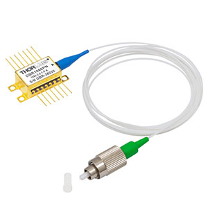 DBR1060PN - 1060 nm, 130 mW, Butterfly DBR Laser, PM Fiber, FC/APC, Internal Isolator