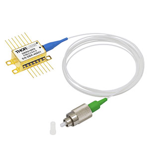 DBR816PN - 816 nm, 45 mW, Butterfly DBR Laser, PM Fiber, FC/APC, Internal Isolator