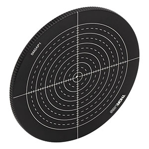 SM2AP1 - Externally SM2-Threaded Alignment Disk with Ø1 mm Through Hole