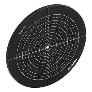 SM2AP2 - Externally SM2-Threaded Alignment Disk with Ø2 mm Through Hole