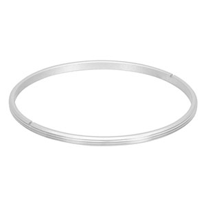 SM2KRR - SM2 (2.035in-40) Clear Anodized Aluminum Retaining Ring