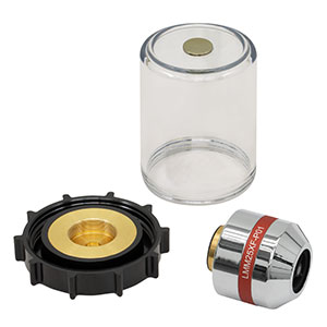 LMM25XF-P01 - 25X Reflective Objective, Protected Silver Coating, 0.4 NA, BFL = 160 mm