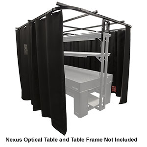 TFL1220BN - Laser Curtain Kit for 1.2 m x 2 m Nexus® Optical Table, Partial Walkway