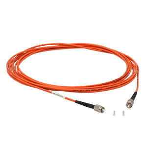 M72L05 - Ø200 µm, 0.39 NA, Low OH, FC/PC-FC/PC Fiber Patch Cable, 5 m