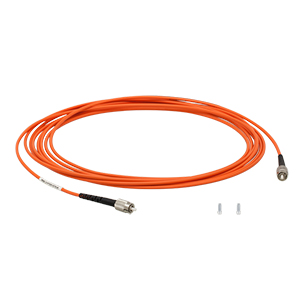 M122L05 - Ø200 µm, 0.22 NA, Low OH, FC/PC-FC/PC Fiber Patch Cable, 5 m