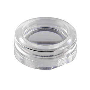 CAW110-A - Plastic Aspheric Lens, Ø6.28 mm, f = 10.92 mm, 0.19 NA, AR Coating: 400 - 700 nm