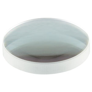 ASL10142-532 - Ø1in Aspheric Lens, f = 77.8 mm, NA = 0.145, 532 nm V Coating