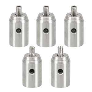 TR20/M-P5 - Ø12.7 mm Optical Post, SS, M4 Setscrew, M6 Tap, L = 20 mm, 5 Pack