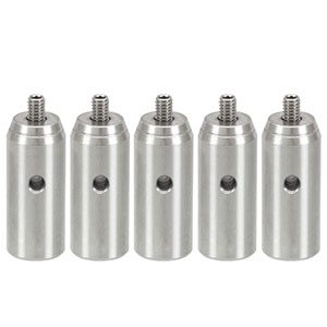 TR30/M-P5 - Ø12.7 mm Optical Post, SS, M4 Setscrew, M6 Tap, L = 30 mm, 5 Pack