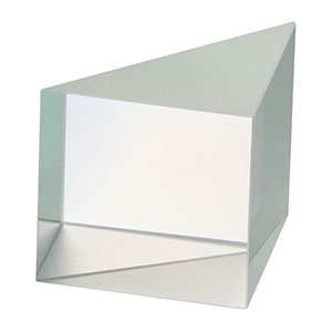 PS915L-C - N-BK7 Right-Angle Prism, L = 15 mm, AR Coating on Legs: 1050-1700 nm