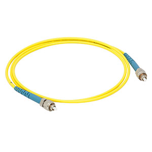 P1-630P-FC-1 - Low-Insertion-Loss SM Fiber Patch Cable, 1 m, 633 -780 nm, FC/PC 