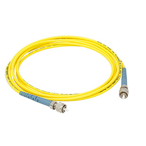 P1-630P-FC-2 - Low-Insertion-Loss SM Fiber Patch Cable, 2 m, 633 -780 nm, FC/PC 
