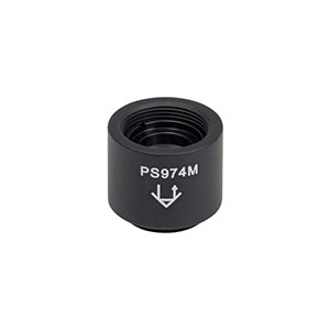 PS974M - TIR Retroreflector, SM05-Threaded Mount, Uncoated