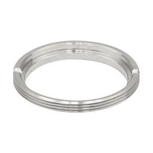 POLARIS-SM1RRS40 - Stainless Steel SM1 (1.035in-40) Threaded Retaining Ring with 0.04in Adj. Stop