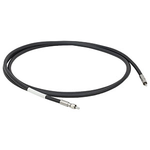 MR15L02 - Ø105 µm, 0.22 NA, Low OH, SMA-SMA Armored Fiber Patch Cable, 2 m Long