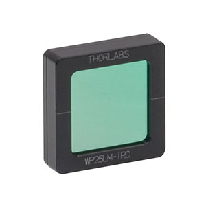WP25LM-IRA - 25.0 mm x 25.0 mm Mounted Wire Grid Polarizer, 3 - 5 µm