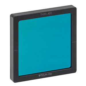 WP50LM-IRA - 50.0 mm x 50.0 mm Mounted Wire Grid Polarizer, 3 - 5 µm