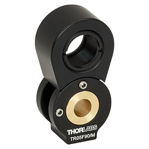 TR05F90/M - 90° Flip Mount for Ø1/2in Filters and Optics, M4 Tap