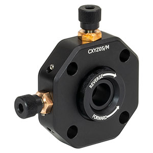 CXYZ05/M - XYZ Translation Mount for Ø12.7 mm Optics, M4 Taps