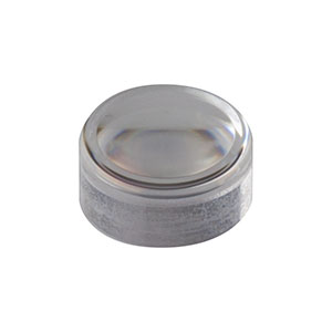 355151-A - f = 2.0 mm, NA = 0.5, WD = 0.48 mm, Unmounted Aspheric Lens, ARC: 350 - 700 nm