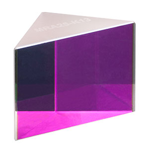 MRA25-K13 - Right-Angle Prism Nd:YAG Mirror, 532 nm and 1064 nm, L = 25.0 mm