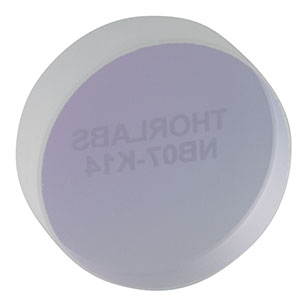 NB07-K14 - Ø19 mm Nd:YAG Mirror, 1047 - 1064 nm, 0° to 45° AOI