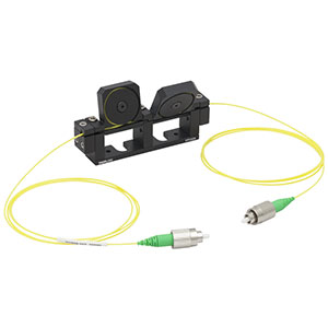 FPC024 - Fiber Polarization Controller, 2 Ø18 mm Paddles, HI1060-J9, FC/APC Connectors