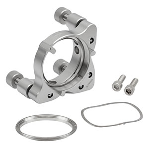 POLARIS-K2F - Polaris<sup>®</sup> Low Distortion Ø2in Mirror Mount, 3 Adjusters