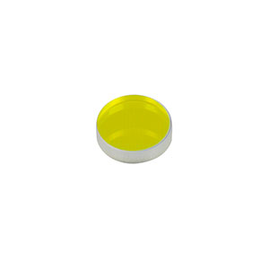 DMLP490T - Ø1/2" Longpass Dichroic Mirror, 490 nm Cut-On