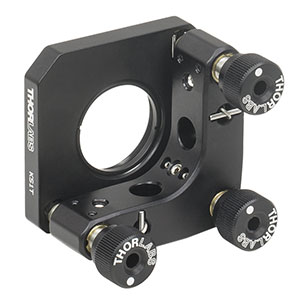 KS1T - SM1-Threaded Precision Kinematic Mirror Mount for Ø1" Optics, 3 Adjusters