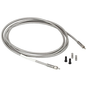 BFA200HS02 - Linear-to-Linear Bundle, 7 x Ø200 µm Core Fibers, High-OH, SMA, 2 m Long