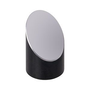 MPD00M9-F01 - Ø1/2in 90° Off-Axis Parabolic Mirror, UV-Enhanced Aluminum, RFL = 15 mm