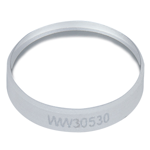 WW30530 - Ø1/2in Wedged Sapphire Window, Uncoated