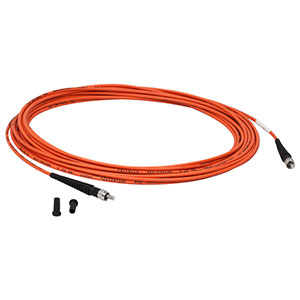 M14L10 - Ø50 µm, 0.22 NA, SMA-SMA Fiber Patch Cable, Low OH, 10 m Long