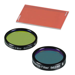 MDF-MCHC - mCherry Excitation (562 nm), Emission, and Dichroic Filters (Set of 3)