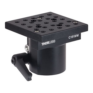 C1519/M - Ø1.5in Adjustable Height Platform, M6 Taps