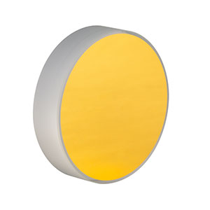PF20-03-M03 - Ø2in (50.8 mm) Unprotected Gold Mirror