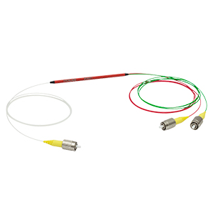 RG43F1 - 532 nm / 640 nm Wavelength Combiner/Splitter, FC/PC Connectors