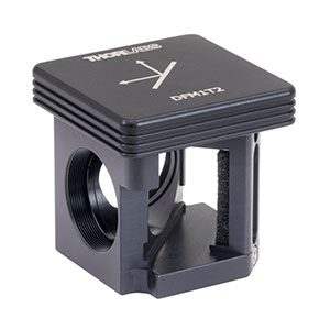 DFM1T2 - Kinematic 30 mm Cage Cube Insert for 25 mm Right-Angle Optics, DFM1 Series, Right-Turning