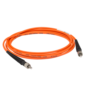 M112L02 - Ø200 µm, 0.22 NA, SMA-SMA Solarization-Resistant MM Fiber Patch Cable, 2 m Long