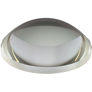 AL100100 - Ø100.0 mm N-BK7 Aspheric Lens, f=100 mm, NA=0.48, Uncoated