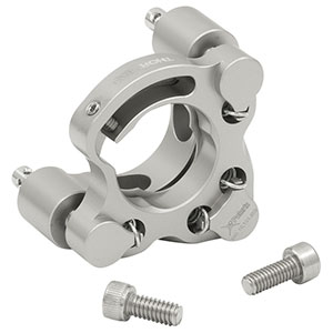 POLARIS-K19S4 - Polaris<sup>®</sup> Ø19 mm Mirror Mount, 2 Hex Adjusters with Side Holes