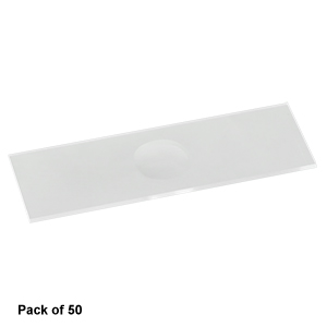MS15C1 - Microscope Slides, 1.35 mm Thick, Single Cavity, Pack of 50