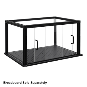 XE25C10D - 21in x 15in x 12in (L x W x H) Plexiglass Sliding Door Enclosure