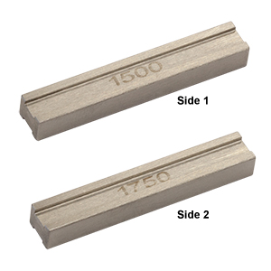 VHA15 - Dual-Sided Fiber Holder Top Insert, Ø1288 µm - Ø2268 µm