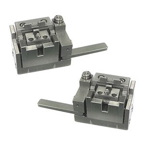 FHBR1 - Replacement Set of Right and Left Rotating Fiber Holding Blocks for SM, MM, and PM Fiber