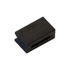 VHG200 - Graphite V-Groove, Ø150 µm - Ø200 µm, 0.313in Length