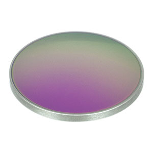 LA9509-E3 - Ø1in Ge Plano-Convex Lens, f = 25.4 mm, AR-Coated: 7-12 µm